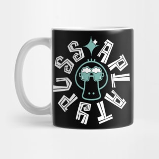 APlatypuss Cool Teal Emblem /w White Font Mug